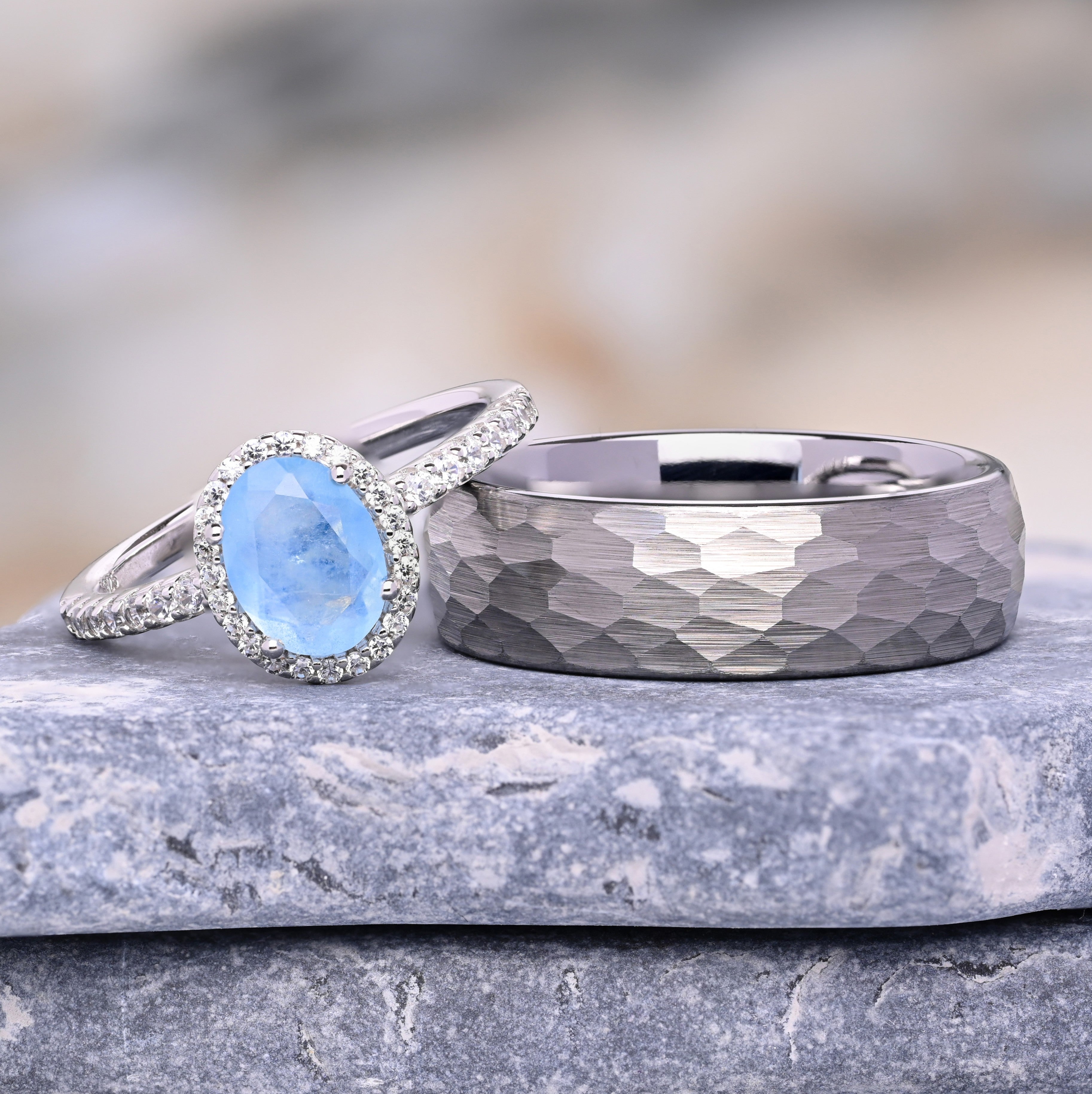 Aqua - Ringe Set