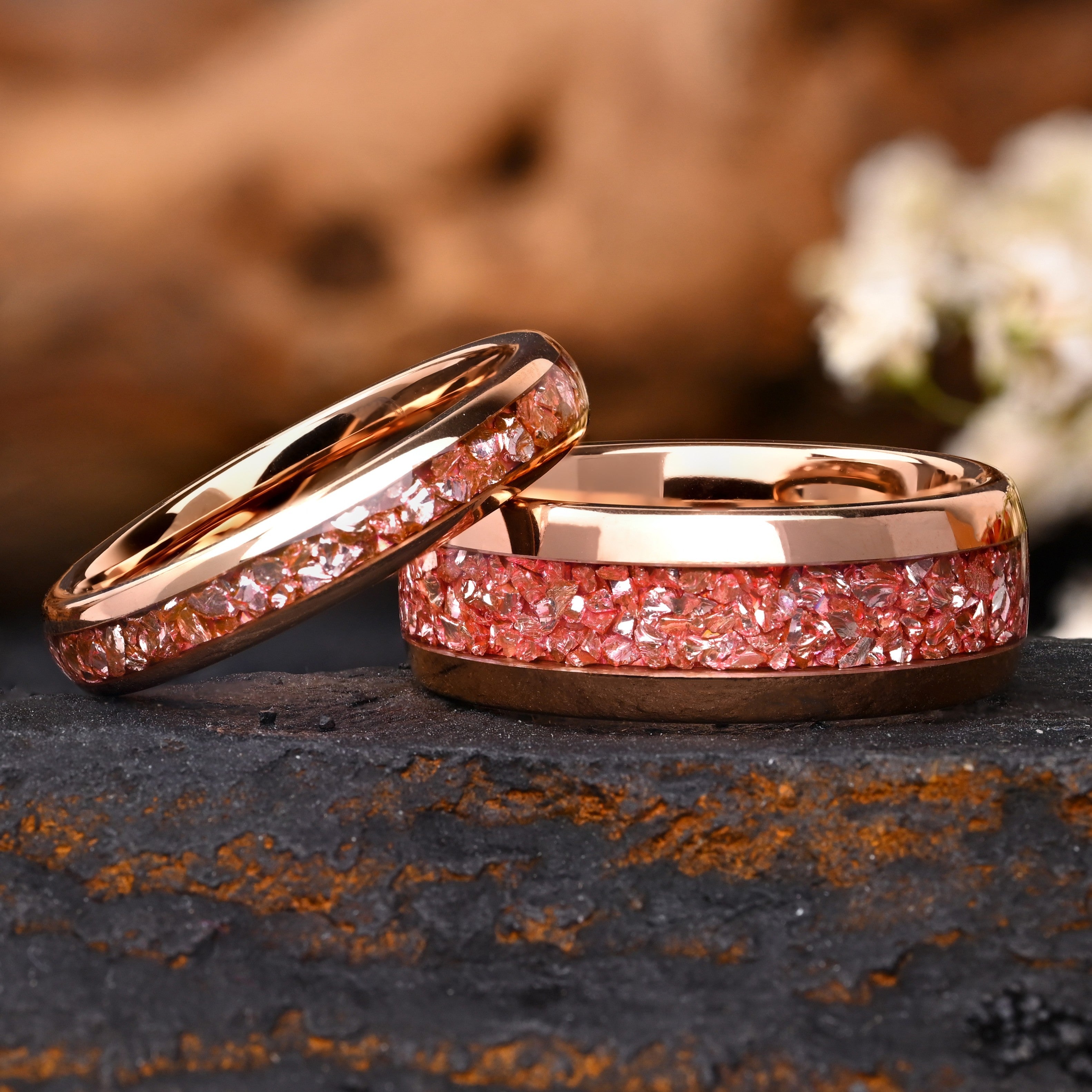 Blush Horizon - Ring Set