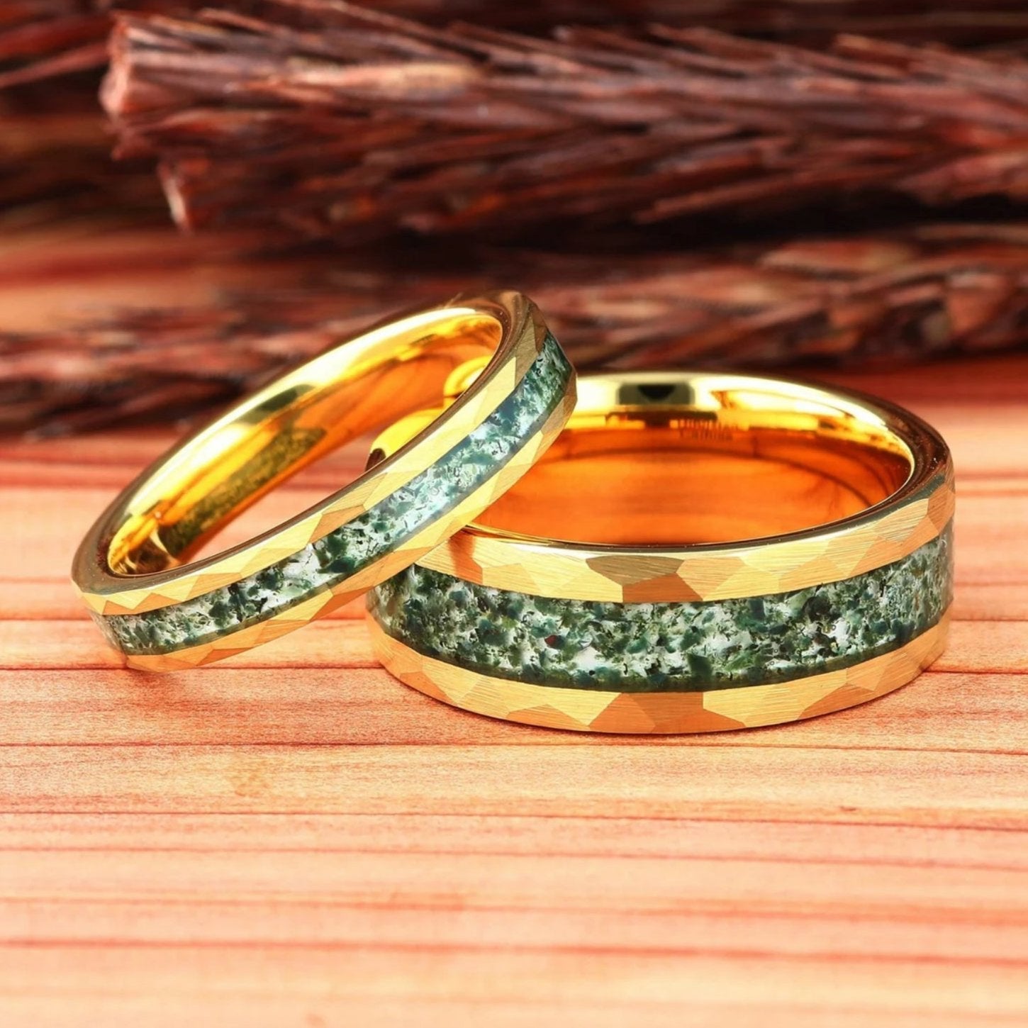 Green Soul - Ring Set