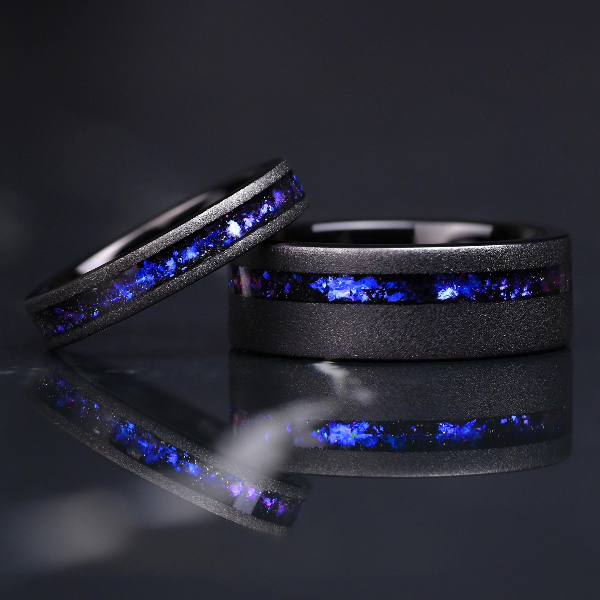 Cosmic Glow - Rings Set