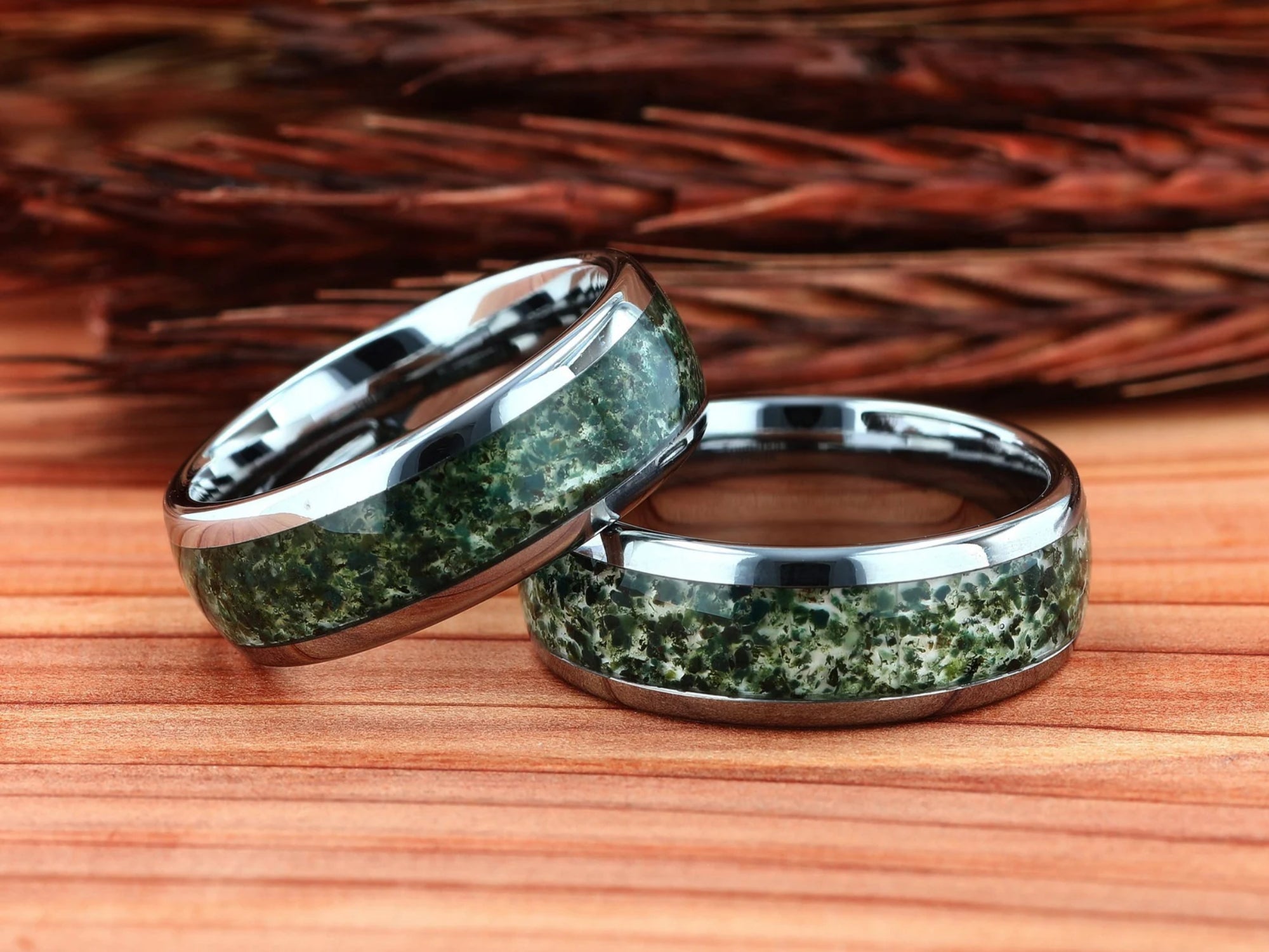 Moss Veil - Rings Set