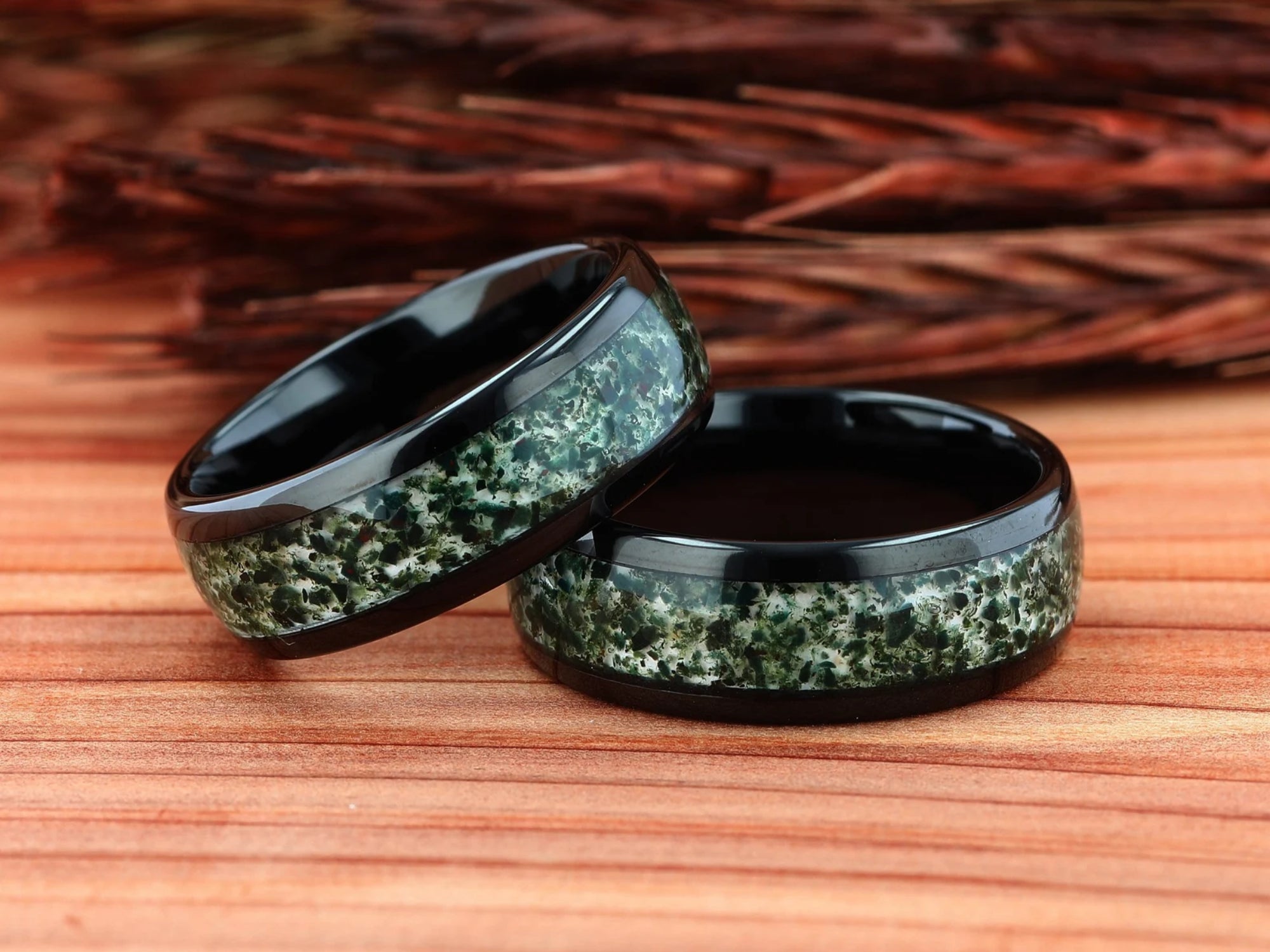 Mystical Moss - Ring Set
