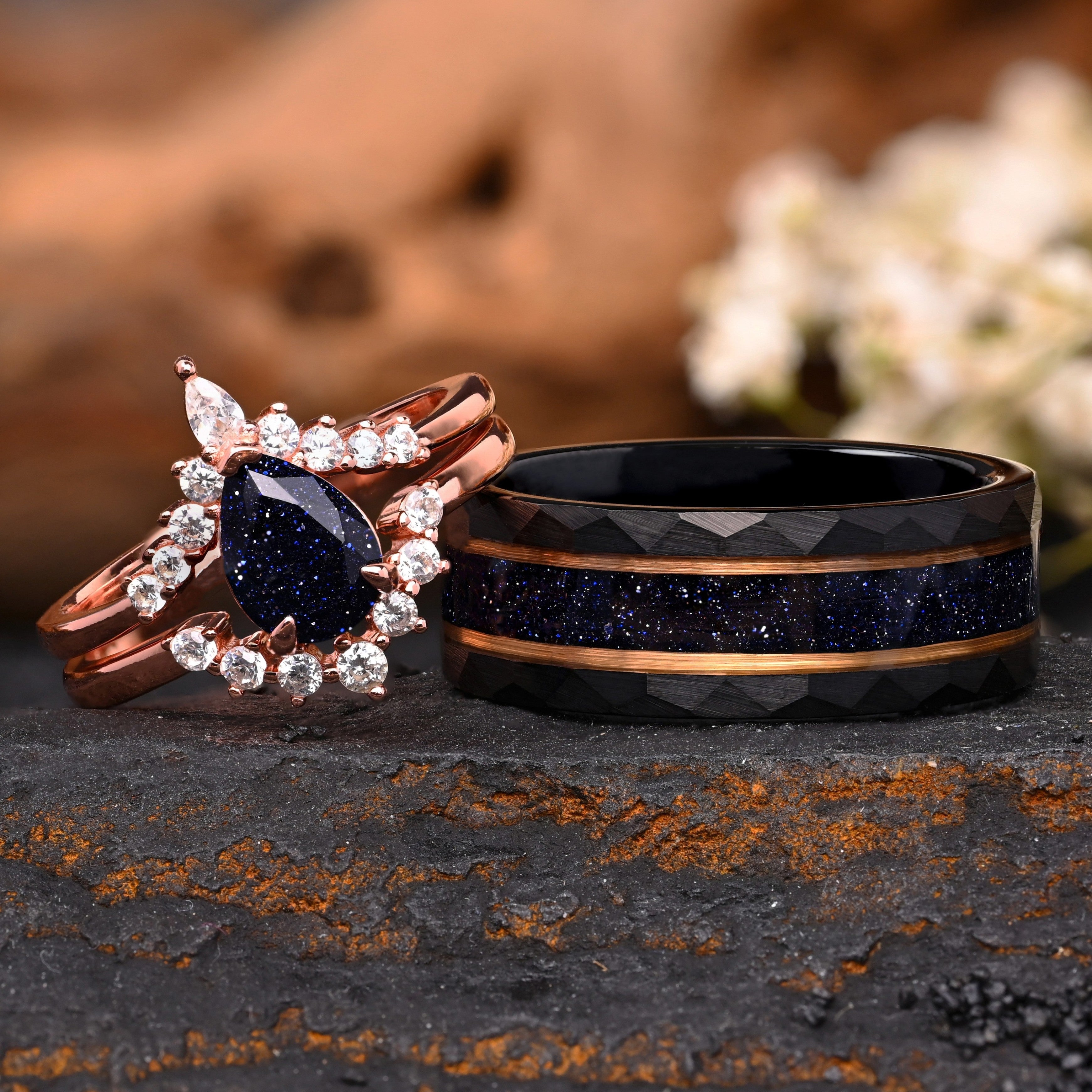Scarab Ring Set