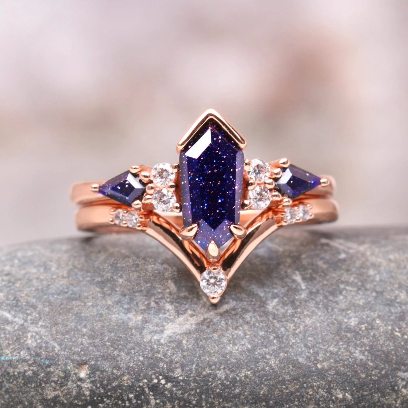 Starry Night - Ring Set