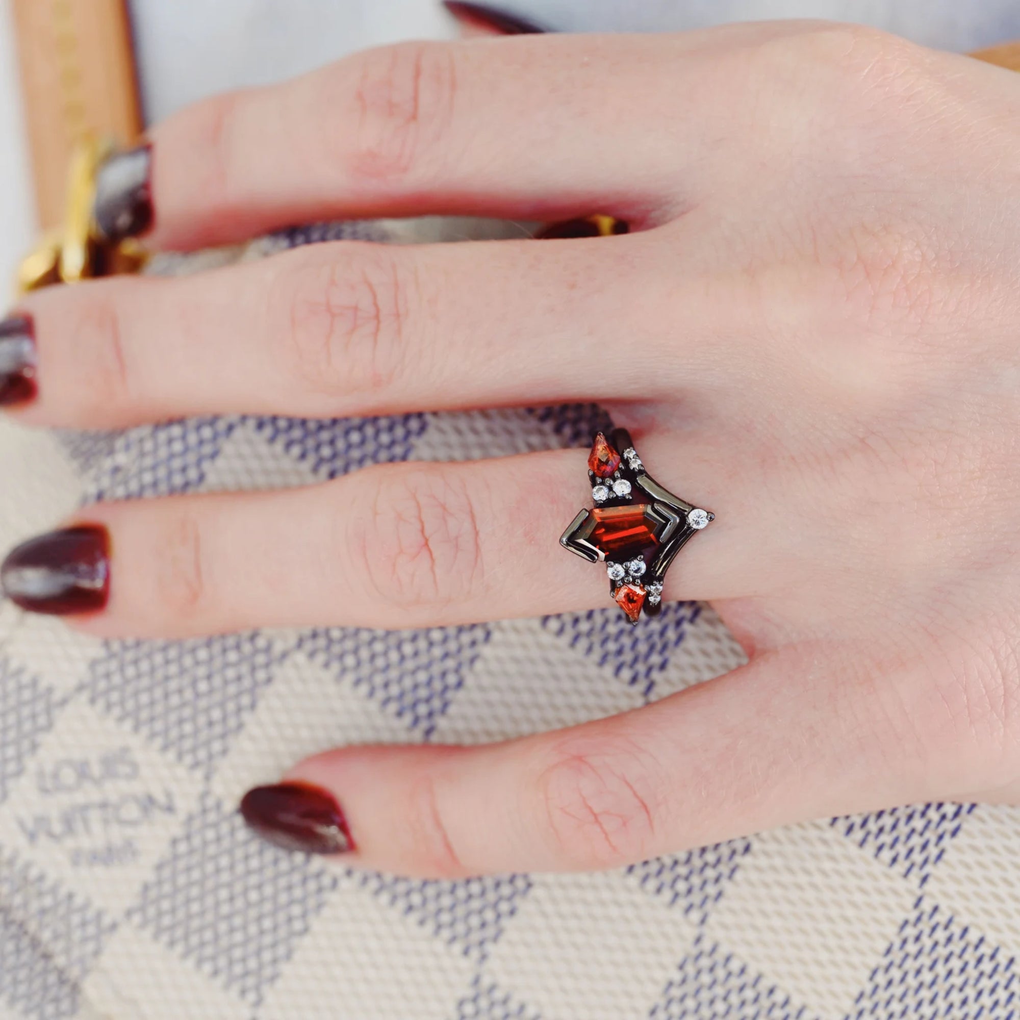 Garnet - Ring Set