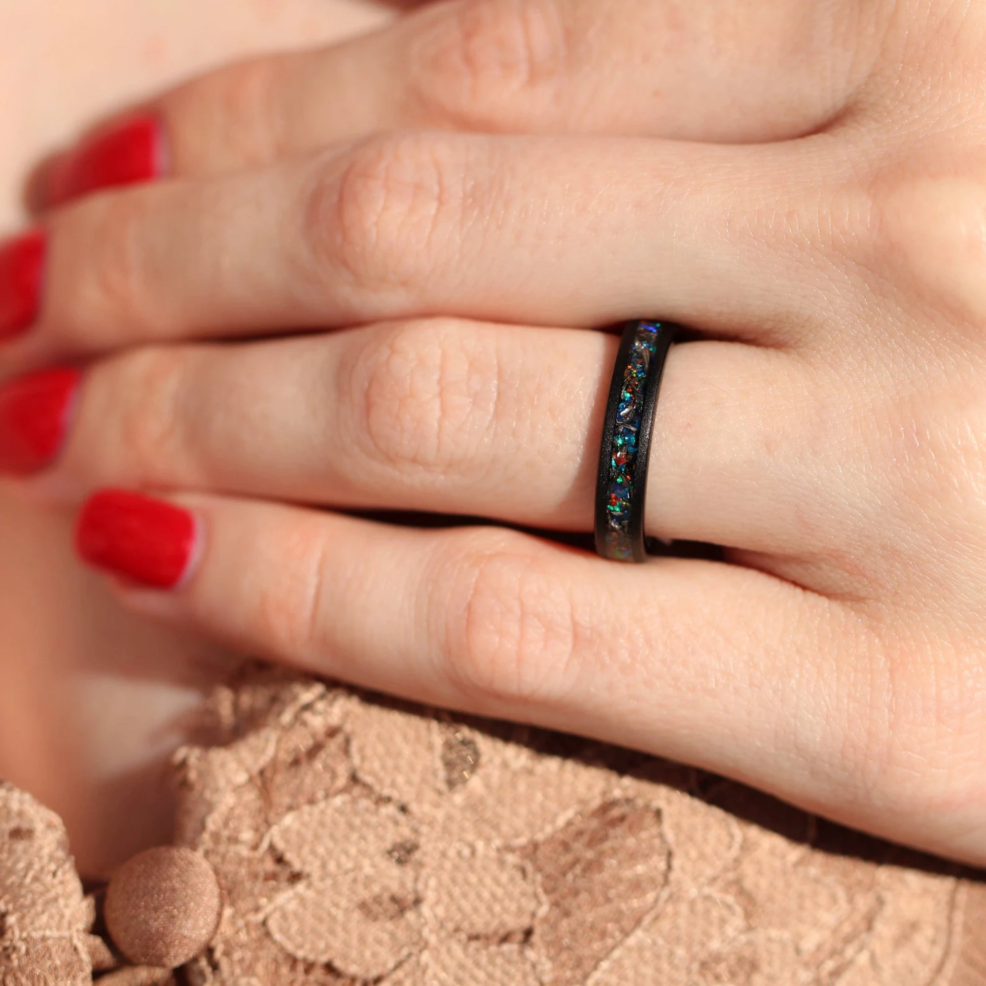 Serene - Ringe Set - WOLFRAM - Monetto Ringe