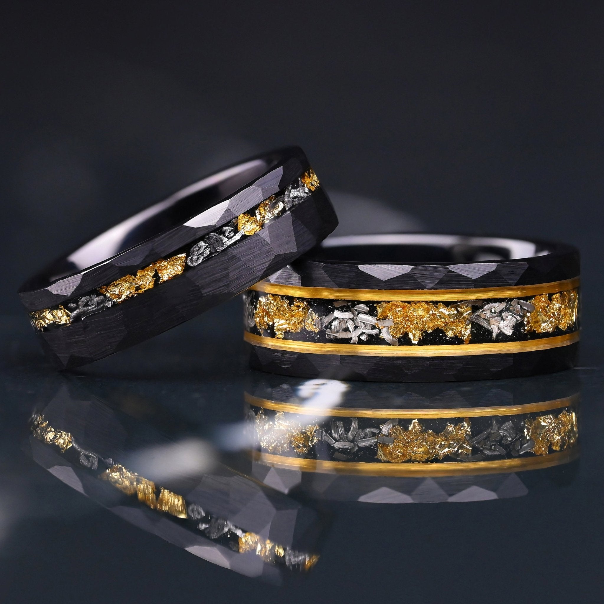 Titanium ring set