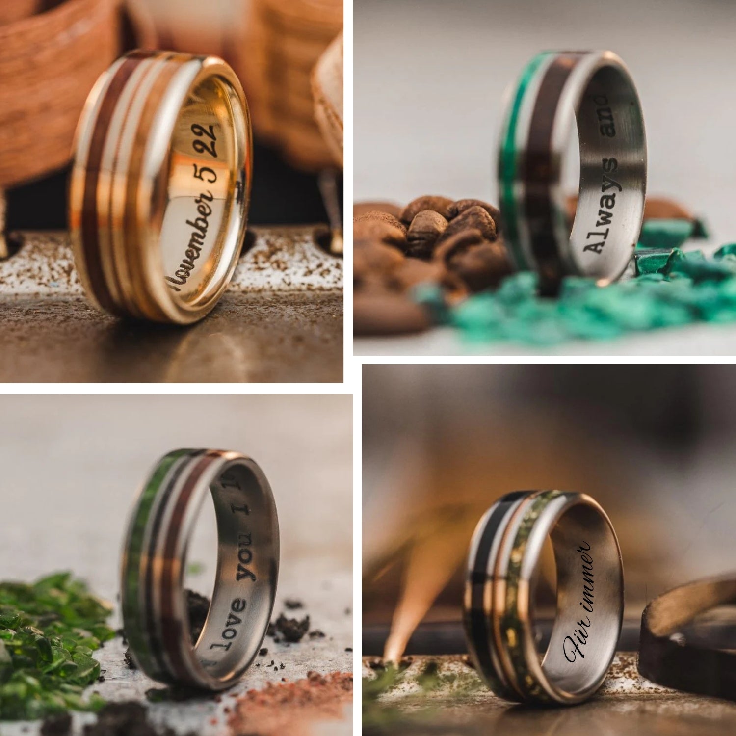 Green Soul - Rings for Women