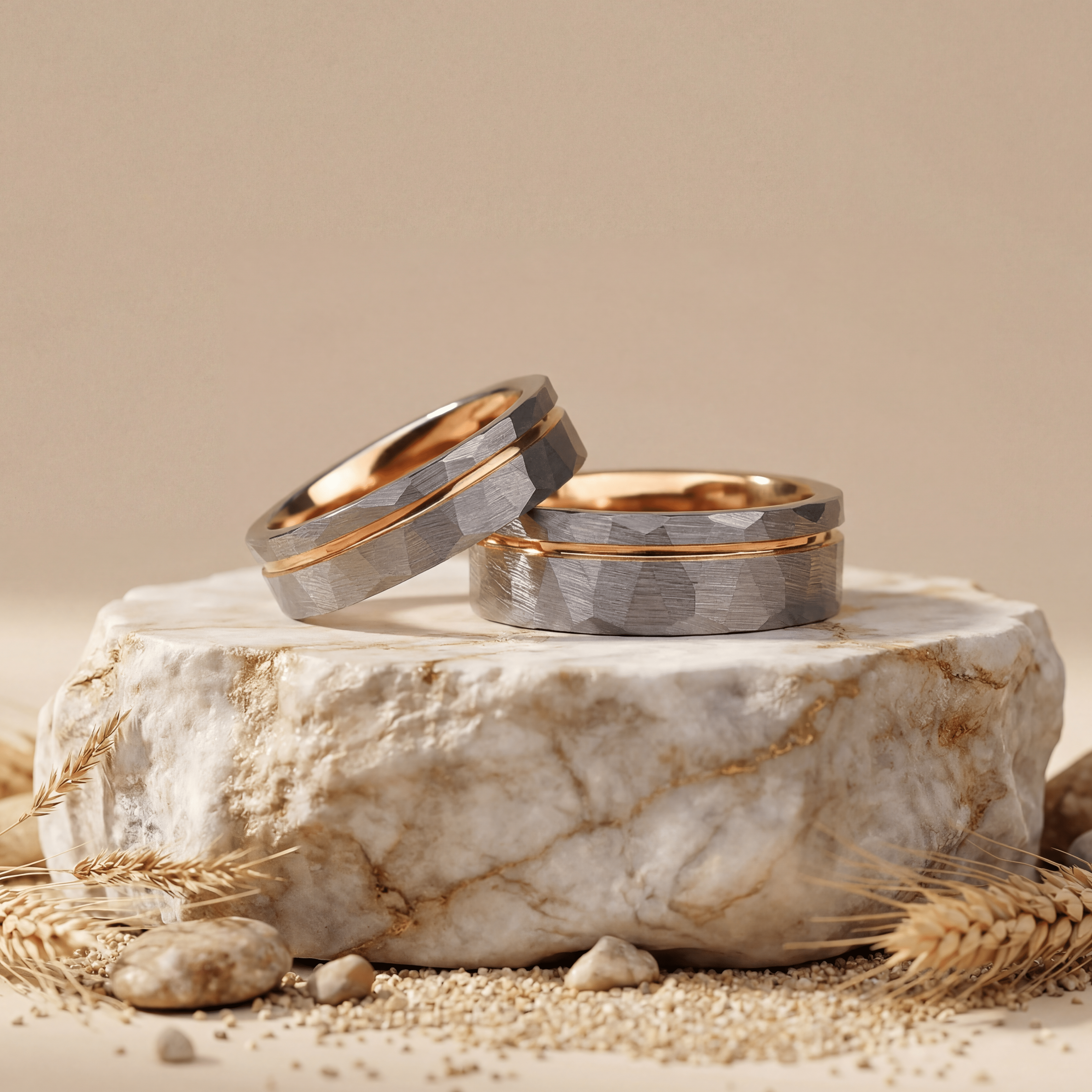CEO - Silver Rings Set