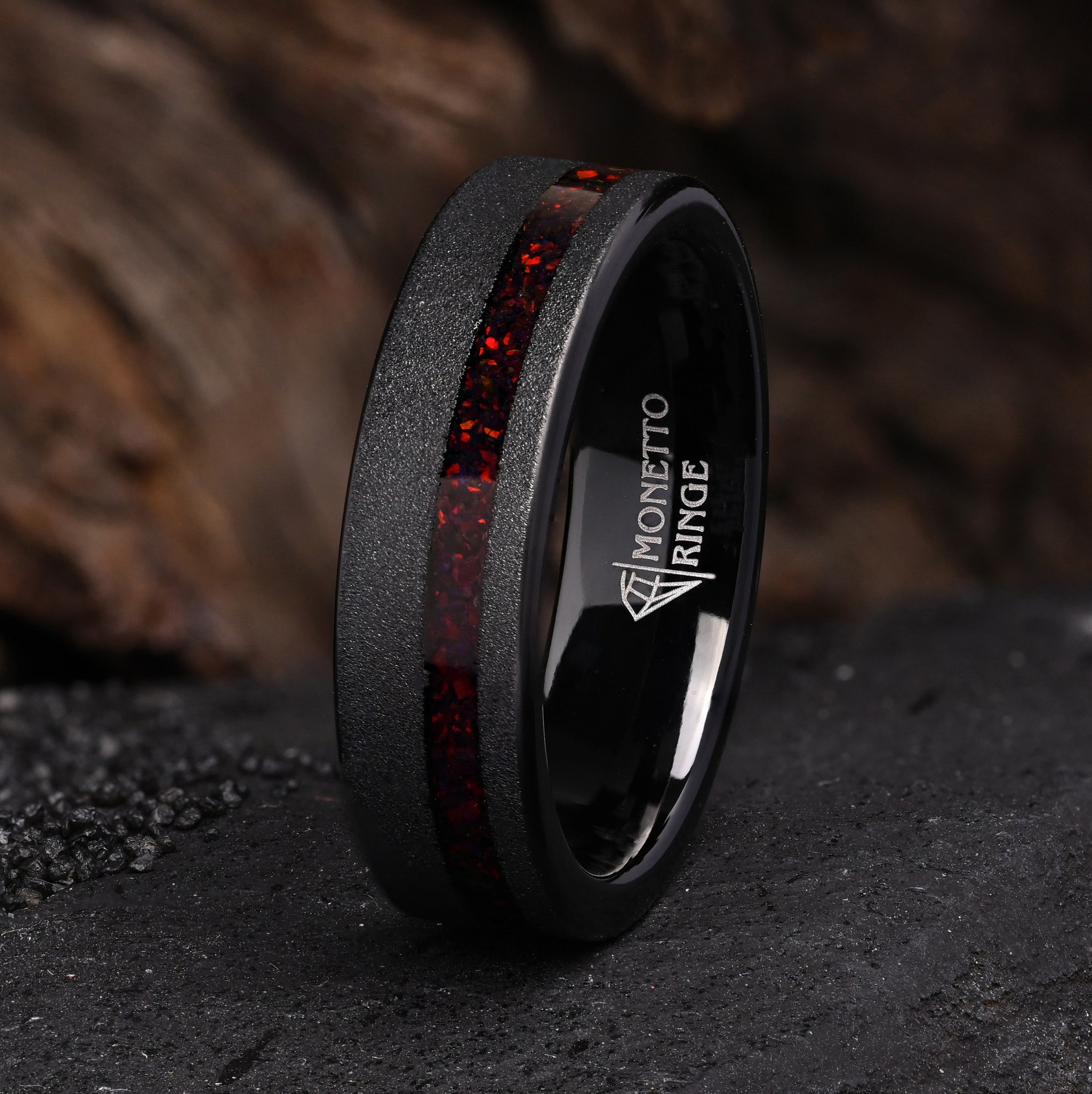 Dragon Rings Set (8mm &amp; 6mm Wide)