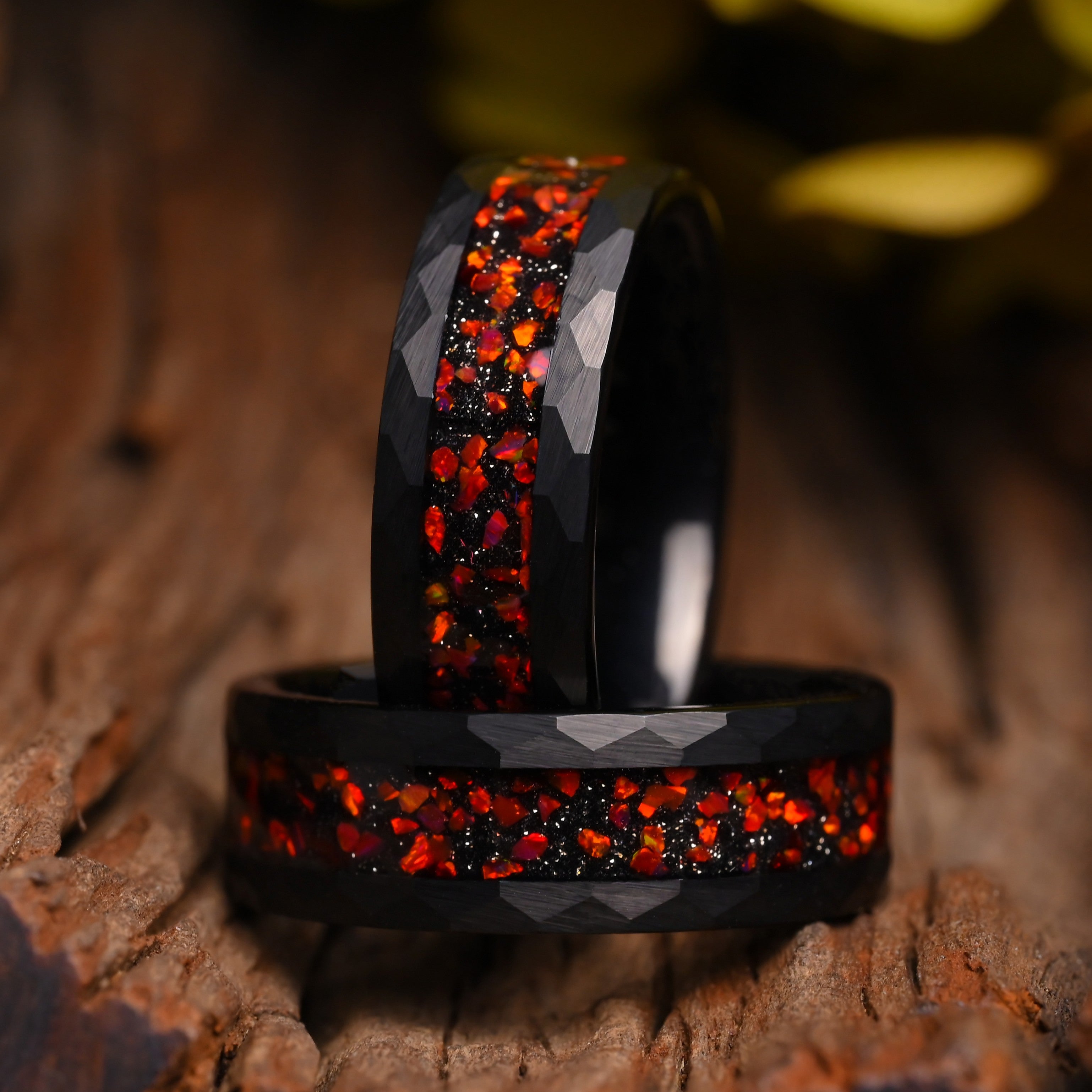 Garnet - Ring for men