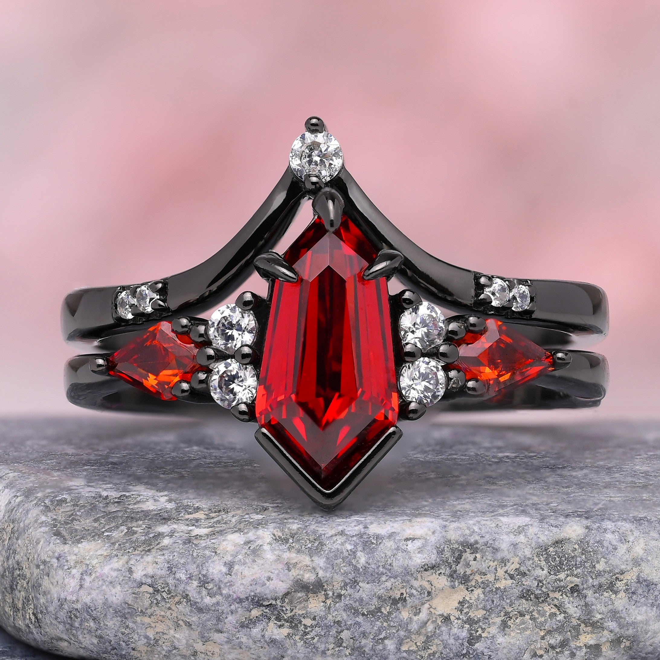 Garnet - Rings for Women