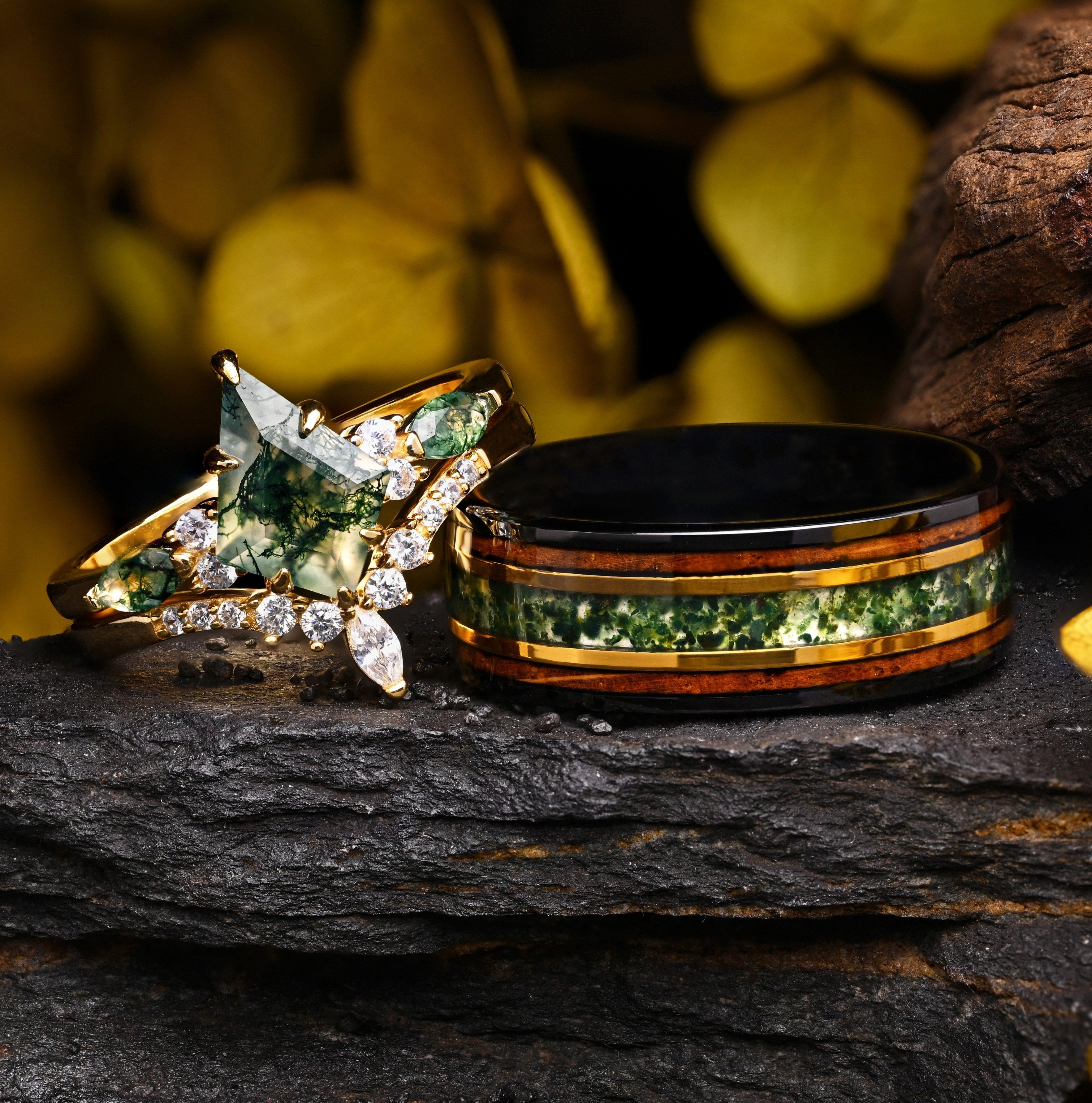 ForestDream - Ring Set for Couples