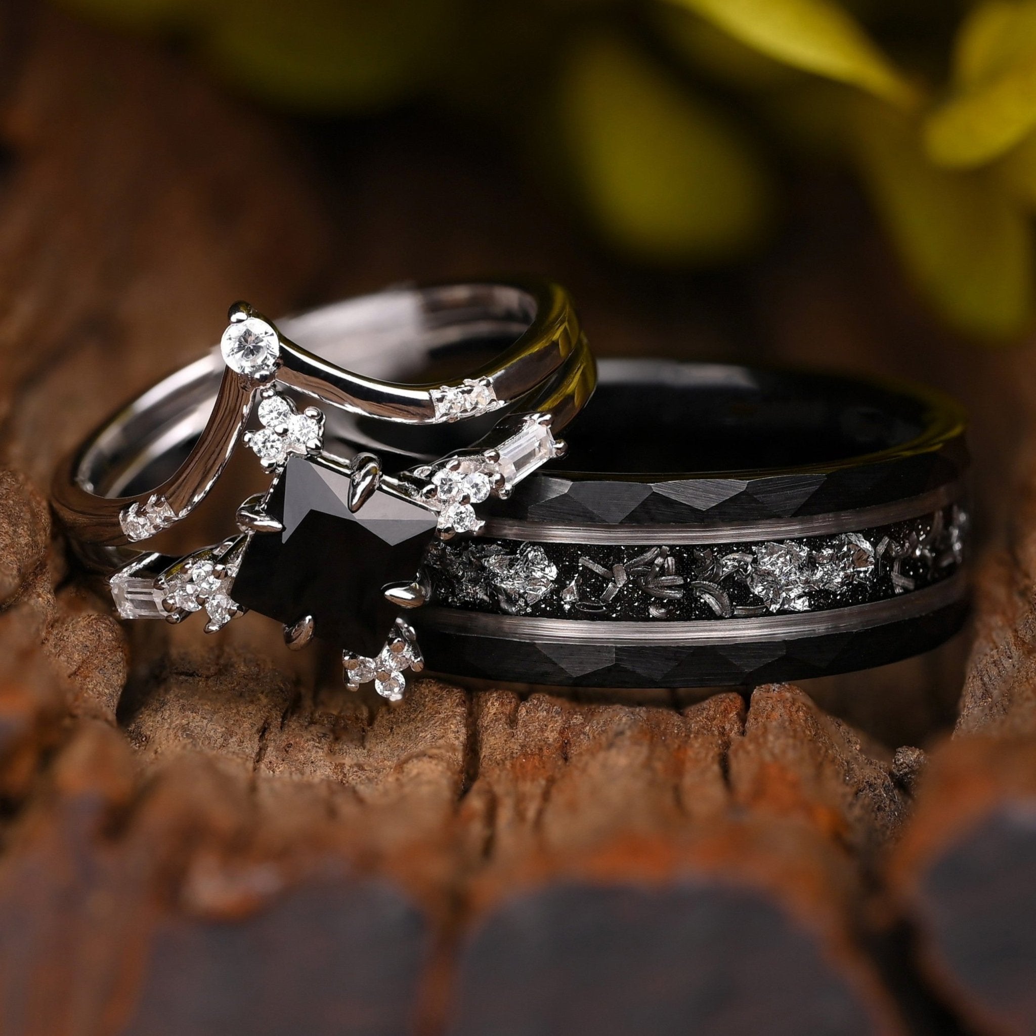 Celestial Eclipse - Rings Set