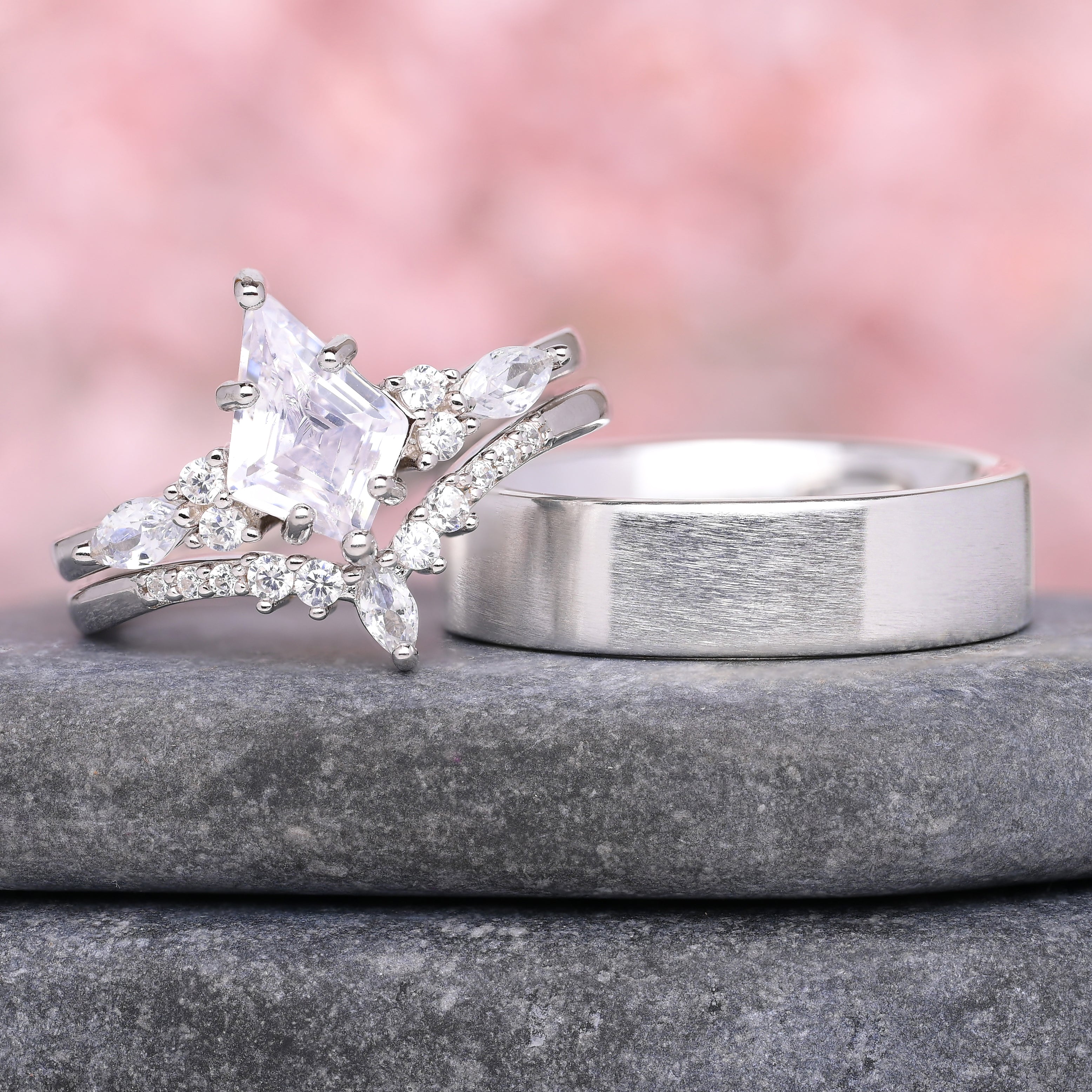 Heavenly Bound - Rings Set