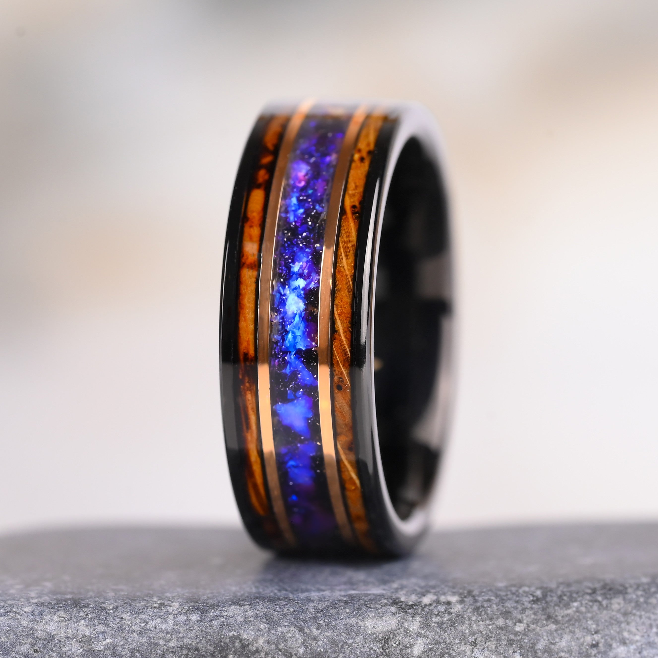 Khronom - Ringe Fur manner - Wolfram Ring - Jubiläumsring – Ehering - Monetto Ringe