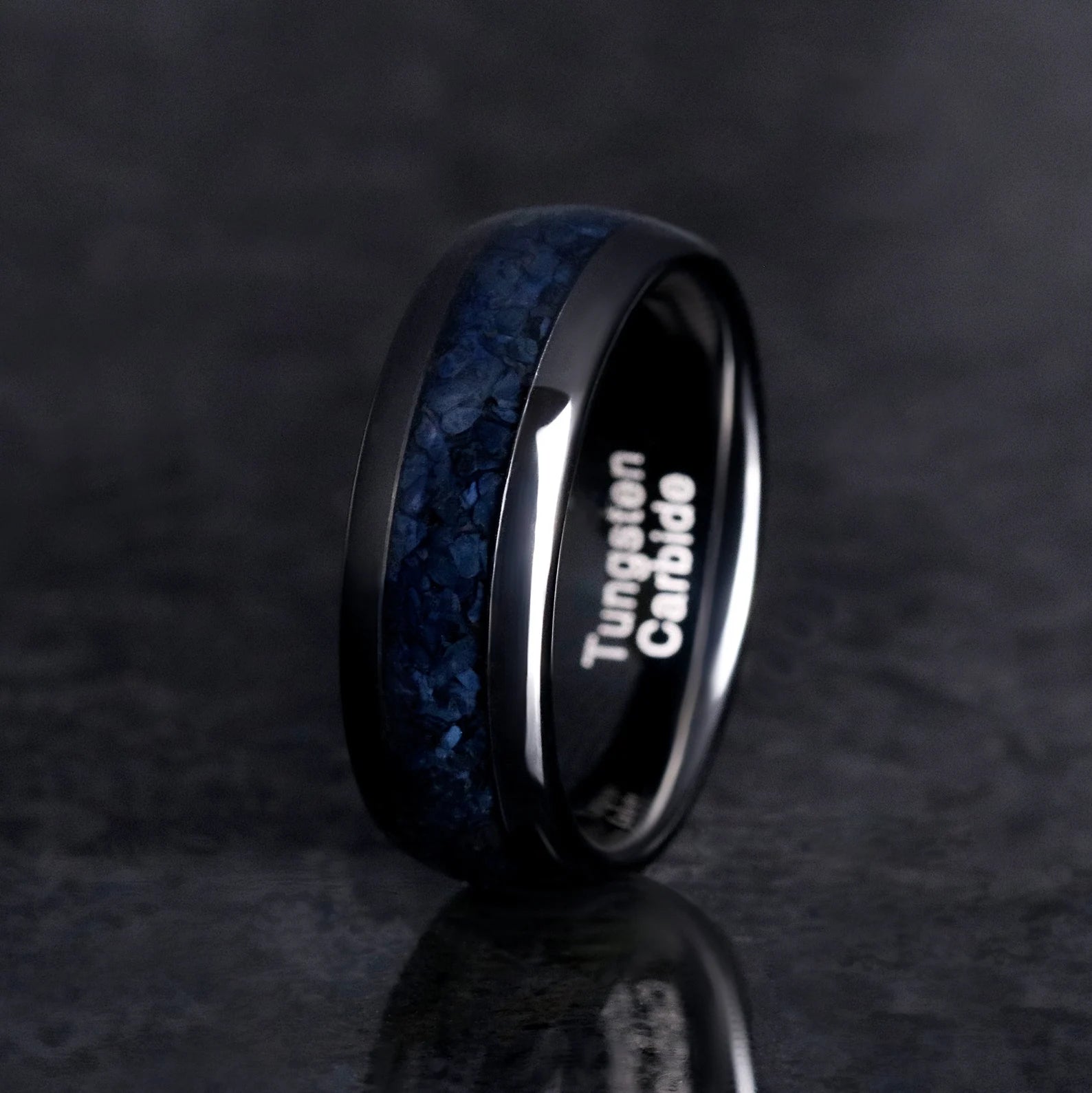 Midnight Obsidian - Ring Set