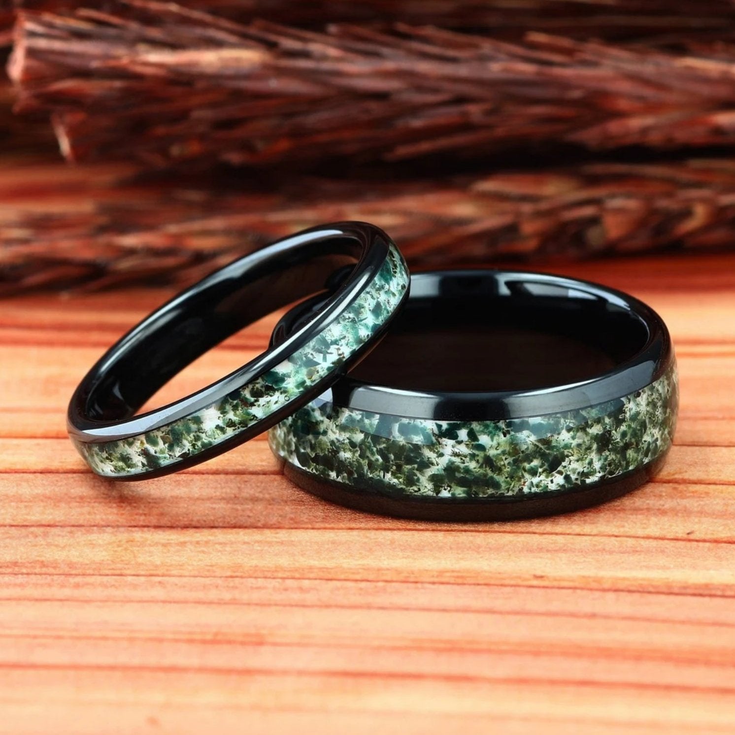 Mystical Moss - Ring Set