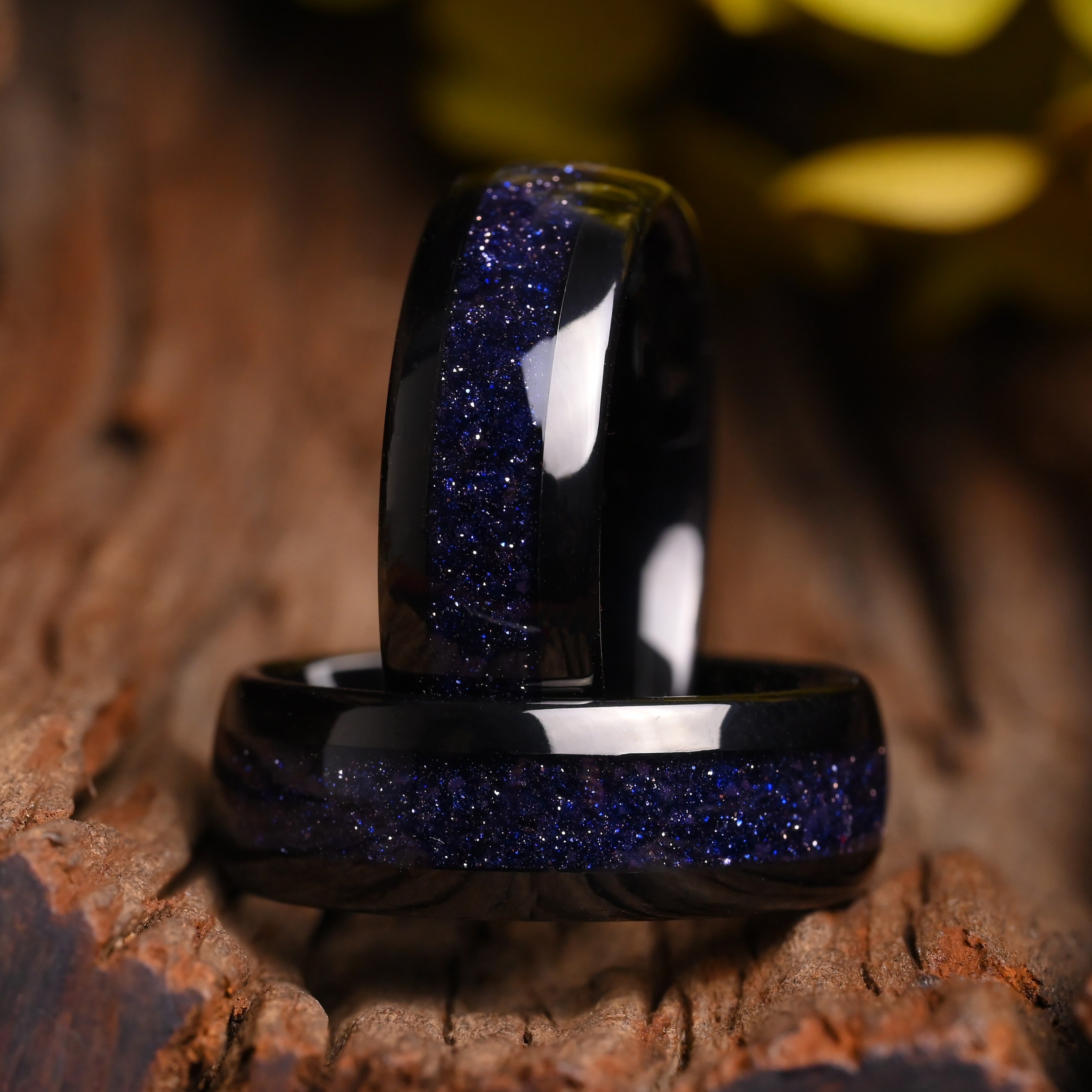 Stardust ring for men