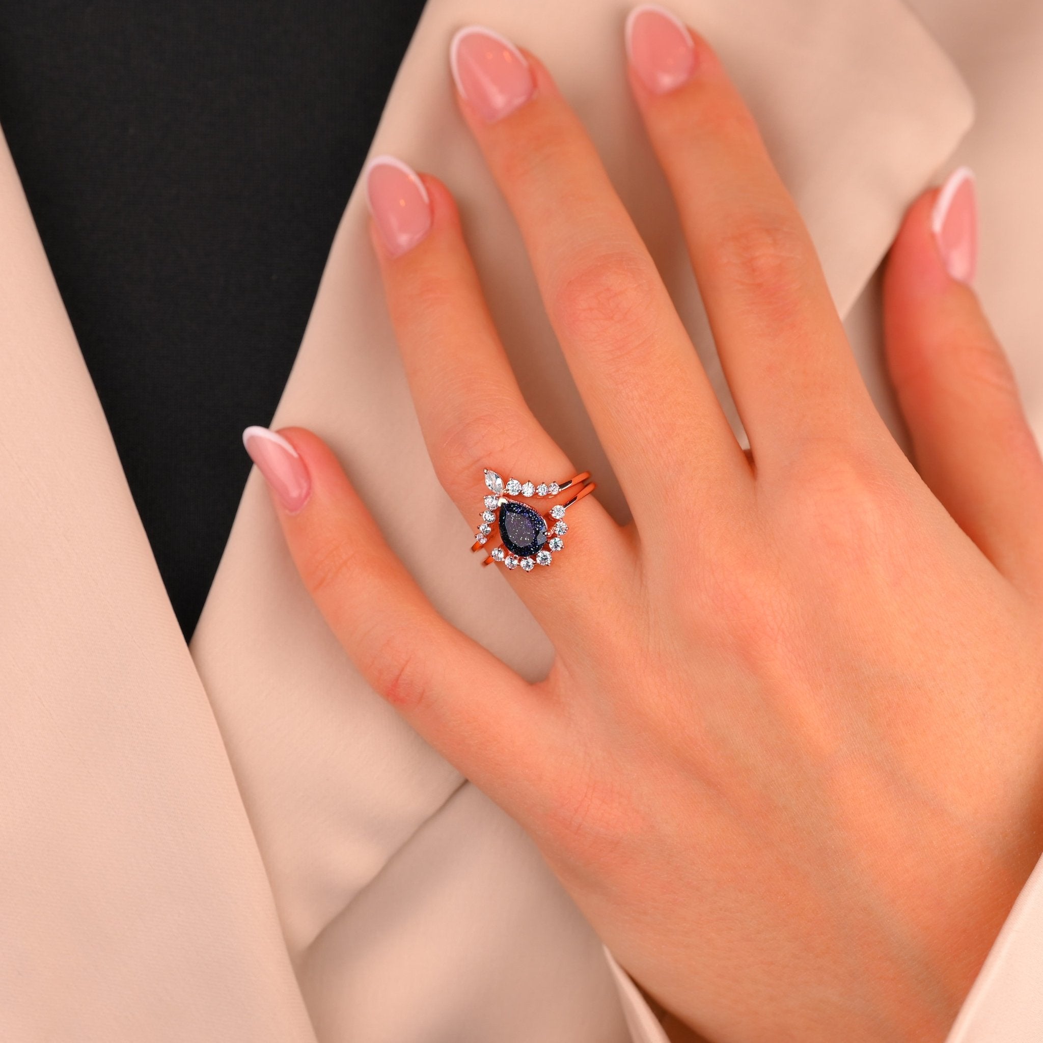 Ignis - Verlobungsring für Damen - 925 STERLING SILBER - Monetto Ringe