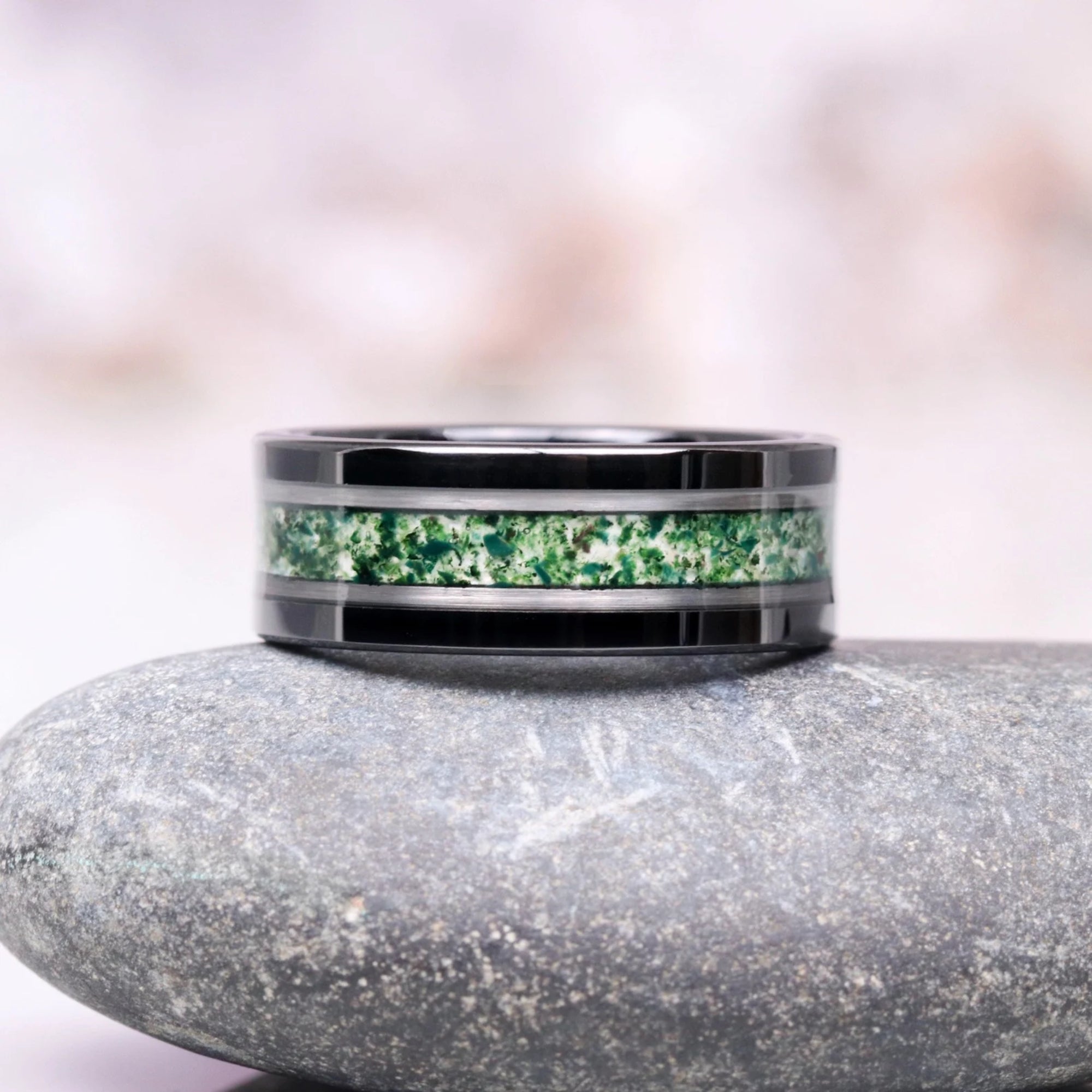 Verdant Vow of Elysia - Ring Set
